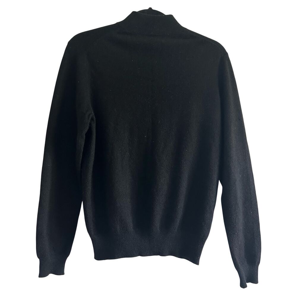 Vintage Charter Club Women’s M 2-Ply 100% Cashmere Sweater Black Hong Kong